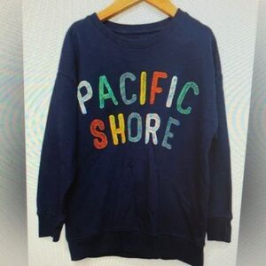 Navy Pacific Shore Sweatshirt